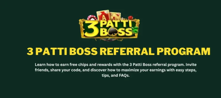 3 patti boss referral program