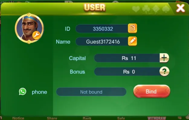 bind number